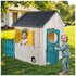 Dolu Speelhuis 122.5x104x156 cm + Geluid Wit/Groen/Grijs/Geel_