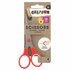 Creafun Schaar Rechtshandig 13 cm Geel/Rood Assorti_