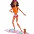 Barbie Beach Pop met Surfplank_