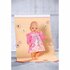 Baby Born Jurk met Bloemen en Beertje Roze_