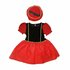 Pietenjurk 110-116 Zwart/Rood_