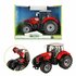 Tractor Tractor met Frictie 19 cm Rood/Zwart_ Tractor Tractor met Frictie 19 cm Rood/Zwart_