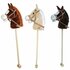 Pluchen Stokpaard met Geluid 97 cm Assorti_