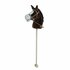 Pluchen Stokpaard met Geluid 97 cm Assorti_