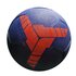 SportX Rubberen Voetbal 22 cm Blauw/Oranje_ SportX Rubberen Voetbal 22 cm Blauw/Oranje_