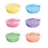SES Creative Vingerverf 6 Pastel Kleuren 45ml_