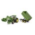 Bruder John Deere 7R 350 met Voorlader en Aanhanger_ Bruder John Deere 7R 350 met Voorlader en Aanhanger_