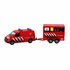 Kids Globe Traffic Volkswagen Transporter Brandweer + Aanhanger NL_ Kids Globe Traffic Volkswagen Transporter Brandweer + Aanhanger NL_