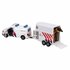 Kids Globe Traffic Volkswagen Transporter Politie + Aanhanger NL_ Kids Globe Traffic Volkswagen Transporter Politie + Aanhanger NL_