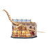 Cubic Fun Houten LED 3D Puzzel Natural Museum Brachiosaurus 216 Stukjes_