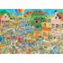 Jumbo Jan Van Haasteren Puzzel De Muziekwinkel & Vakantiekriebels 2x1000 Stukjes + Poster_