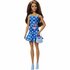 Barbie Fashionista Pop Blue Polka Dot_