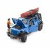 Bruder 02529 Jeep Wrangler Rubicon Unlimited + Kajak en Figuur_