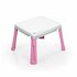 Dolu Zand-Watertafel + Accessoires Roze/Wit_