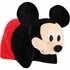 Disney Knuffelkussen Mickey Mouse 45x28 cm Rood/Zwart_