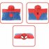 Spiderman Knuffelkussen 45x28 cm Blauw/Rood_