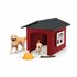 Schleich Hondenhok met Golden Retrievers_