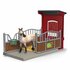Schleich Ponybox met Mustangmerrie_