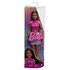 Barbie Fashionista Pop Roze Trui Donker Haar_
