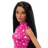 Barbie Fashionista Pop Roze Trui Donker Haar_