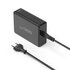Hama USB Laadstation 5 Poorten GaN Snellader 3x USB-C 2x USB-A PD 140W Zwart_