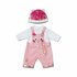 Baby Born Kat Onesie met Muts Roze/Wit_