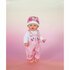 Baby Born Kat Onesie met Muts Roze/Wit_