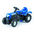 Dolu Traptractor met Claxon Blauw/zwart​​​​​​​_