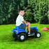 Dolu Traptractor met Claxon Blauw/zwart​​​​​​​_