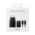 Samsung Power Adapter USB C 45W 180 cm Zwart_