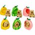 Knuffel Capybara in Fruit Assorti_