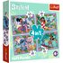 Trefl Disney Stitch 4in1 Puzzel 35-70 Stukjes_