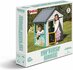 Dolu Speelhuis met Krijtbord Wit/Blauw/Geel_