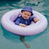Swim Essentials Baby Float Zwemzitje Luipaard 69 cm Lila_