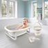 Dolu Opvouwbare Babybadset 3-delig Relax Beige Ruimtebesparend_