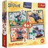 Trefl Disney Stitch 4in1 Puzzel 35-70 Stukjes_