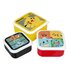 Pokémon Snackboxen 3-delig Rood/Zwart/Geel_