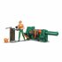 Bruder 62650 Bworld Boomkliever met Figuur en Boomstammen + Accessoires_