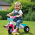 Dolu My First Trike Kinder Driewieler Roze/Wit/Blauw_