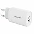 Scanpart Lader 2x USB-C 45W Wit_