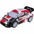 Nikko RC Rally Toyota Gazoo 1:18 + Licht Zwart/Wit/Rood_