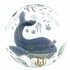 Little Dutch Ocean World Strandbal 3D 35 cm Transparant_