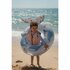 Little Dutch Ocean World Zwemring met Staart 91 cm Blauw/Transparant_
