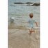 Little Dutch Ocean World Strandbal 35 cm Blauw/Wit_