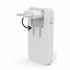 Hama Platte Oplader GaN Universele USB-C Notebook Netadapter PD 5-20V/65W Wit_