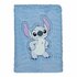 Disney Stitch Pluchen Notitieboekje A5 Blauw_