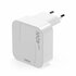 Hama Snellader GaN 2x USB-C PD 40W Wit_