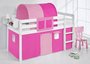 Halfhoogslaper Roze met tent_