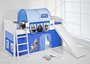 Halfhoogslaper IDA Star Wars Blauw met tent en glijbaan_